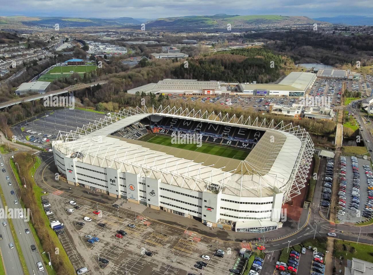 Swansea.com Stadium — the Swans are at Pride Park this one